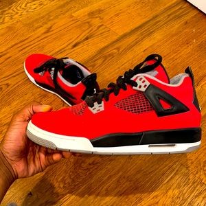 Red Jordan Retro 4’s “Toro Bravo”